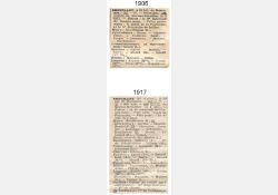 Extraits d'anciens annuaires - 02 / Visuel : D.R.