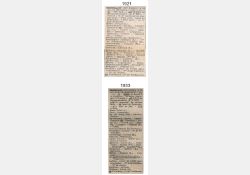 Extraits d'anciens annuaires - 03 / Visuel : D.R.