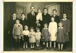 Famille nombreuse, 1950